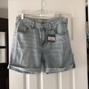 Eddie Bauer Rolled Denim Shorts NWT